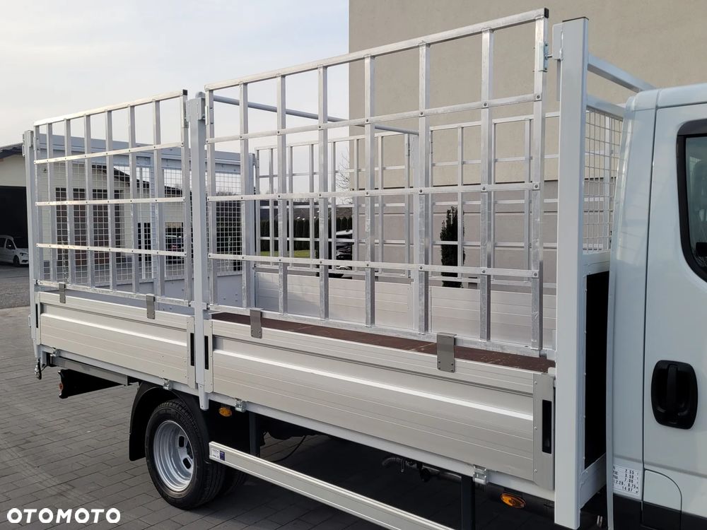 Iveco 35C14 / skrzyniowy z siatką / 48.000km / jak NOWY / - 23