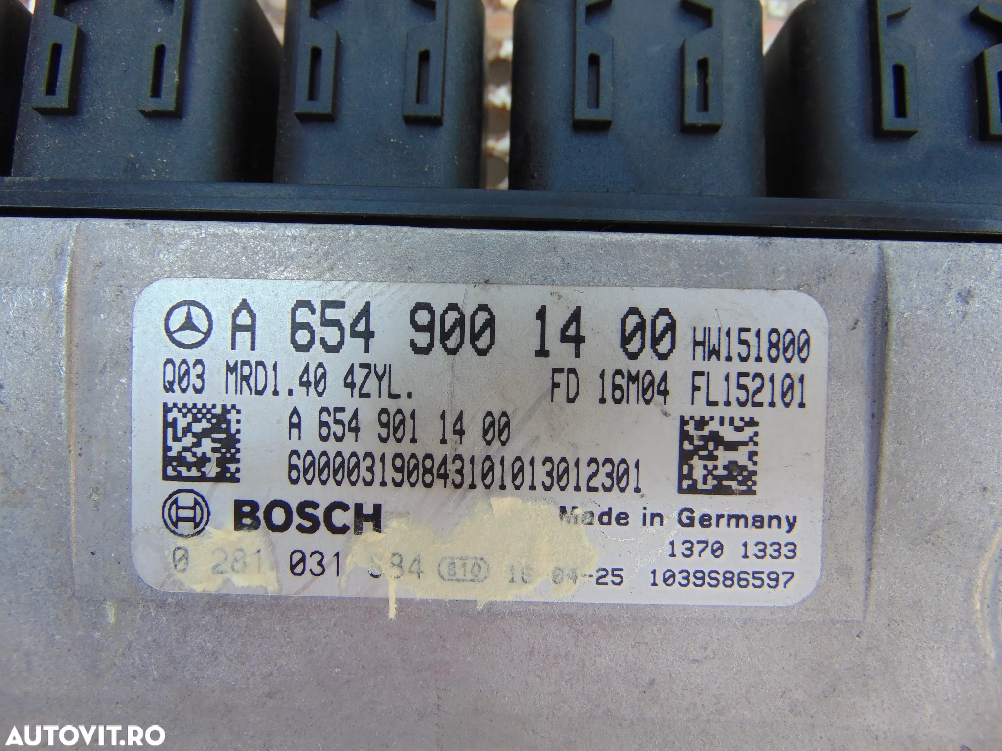 ECU Calculator motor Mercedes E Class w213 2.0 motor 2.0 euro 6 cod a6549001400 - 4