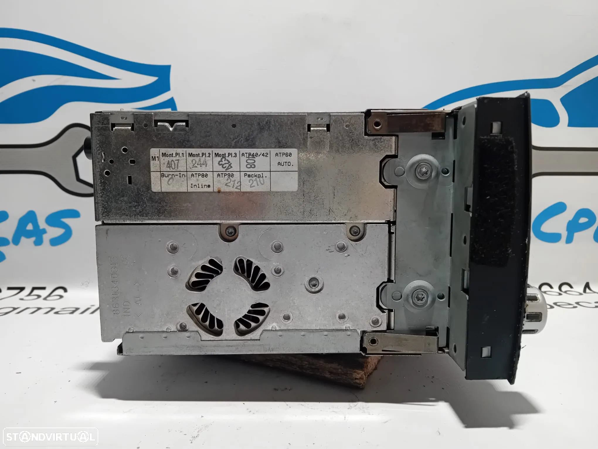Radio CD GPS Original VW VOLKSWAGEN TOUAREG 7L - 9
