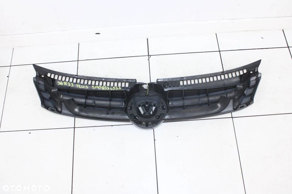 GRILL ATRAPA CHŁODNICY VW GOLF PLUS 2005R- 5M0853655A - 5