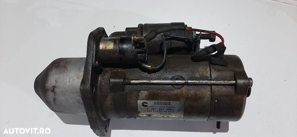 Electromotor pentru motor Cummins cod 5265096 - 1