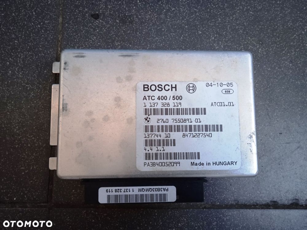 Sterownik skrzyni biegów BMW X3 1137328119 - 1