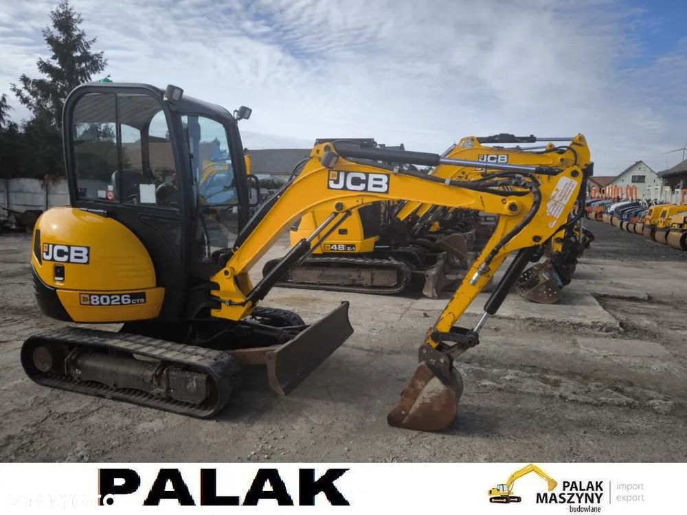 JCB Mini koparka JCB 8026 , 2018 rok / JCB 8025 - 7