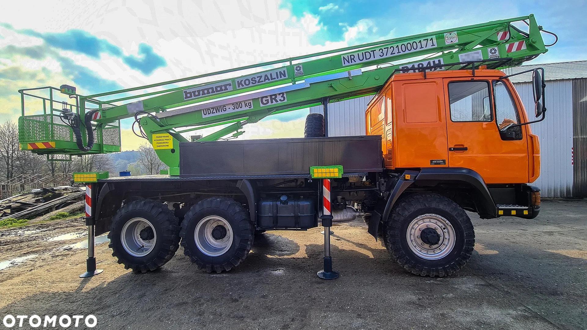 Star Zmodernizowany Star 266 MAN M2 Podnośnik Koszowy P184 Zwyżka Modernizacja Bumar Koszalin ze sterowaniem Żuraw - 5