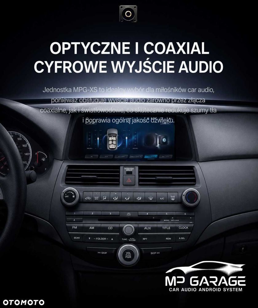 Honda Accord 8 USA Nawigacja Android CarPlay/AndroidAuto 4G Qled Montaż Gwarancja PL - 9