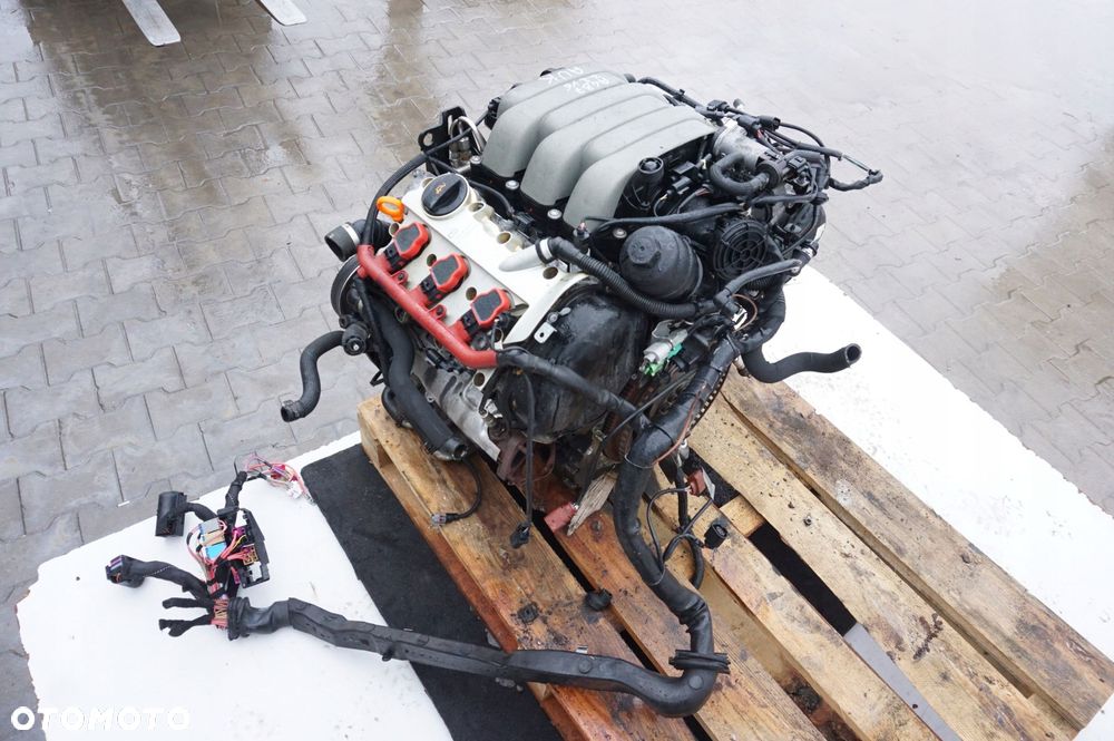 SILNIK AUK AUDI A4 B6 B7 3.0 V6 83 TYS KM KOMPLETNY - 4