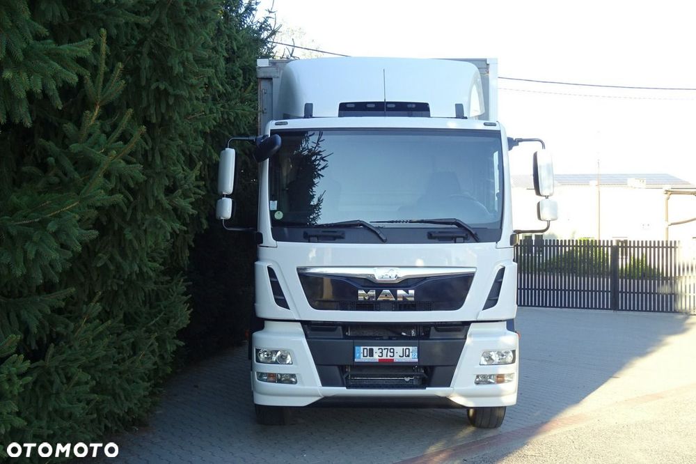 MAN TGM 18.290 Euro 6 kontener firanka 20 pal Sprowadzony klima - 2