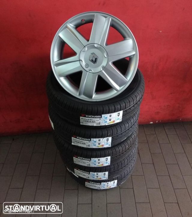 Jantes 16 Originais Renault mégane usadas igual a novas com pneus usados - 1