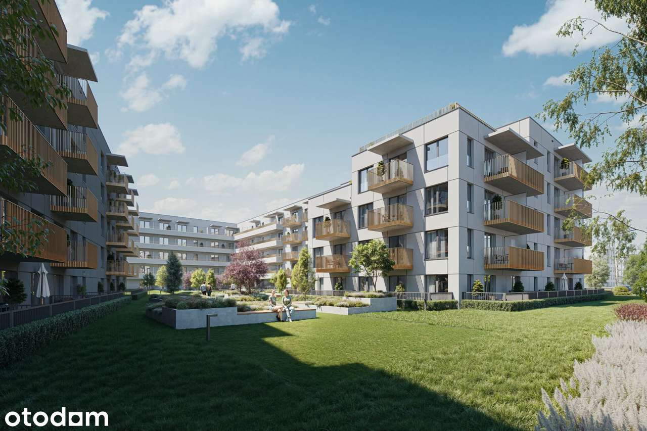 3-pokojowe mieszkanie 55m2 + balkon