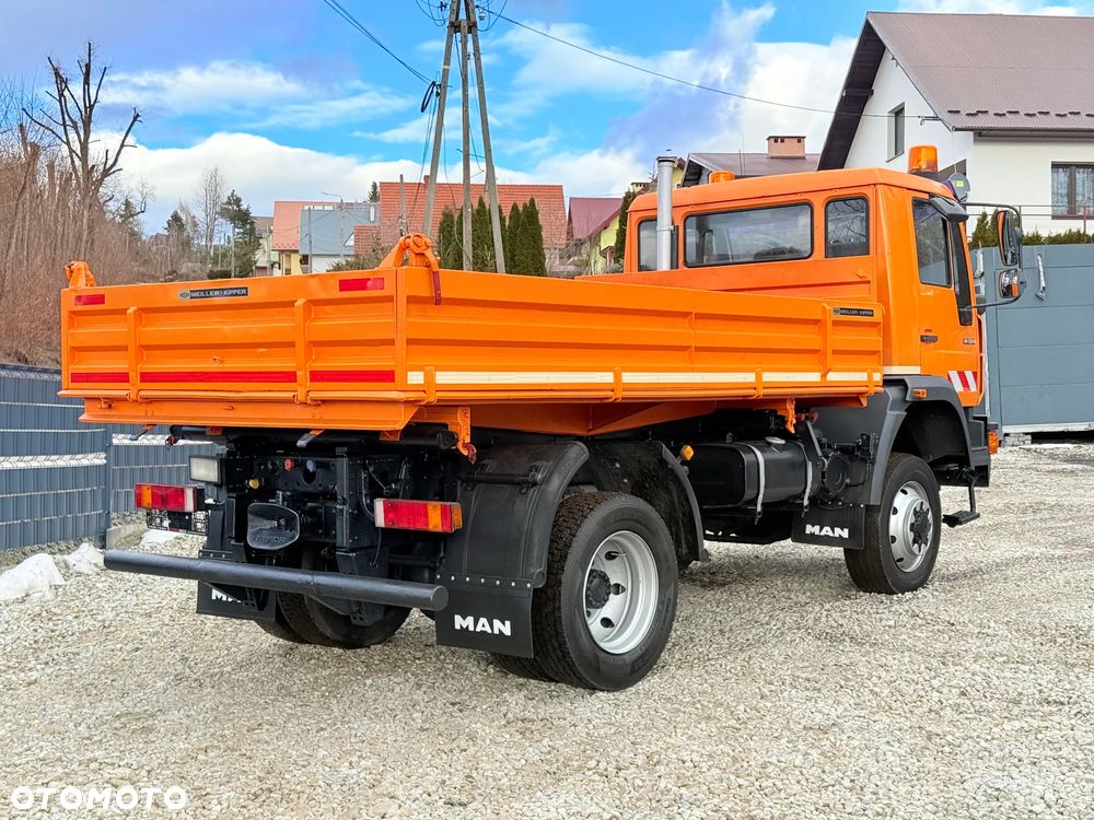 MAN * MAN 14-220 * Kiper Wywrotka Meiller * 4x4 * Zimowe Utrzymanie * Unimog * - 28