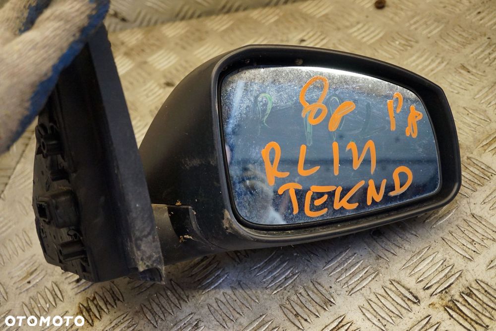 LUSTERKO ELEKTRYCZNE PRAWE LAGUNA III PH1 TEKND 8-PIN SZARY RENAULT 2007-2012 - 3