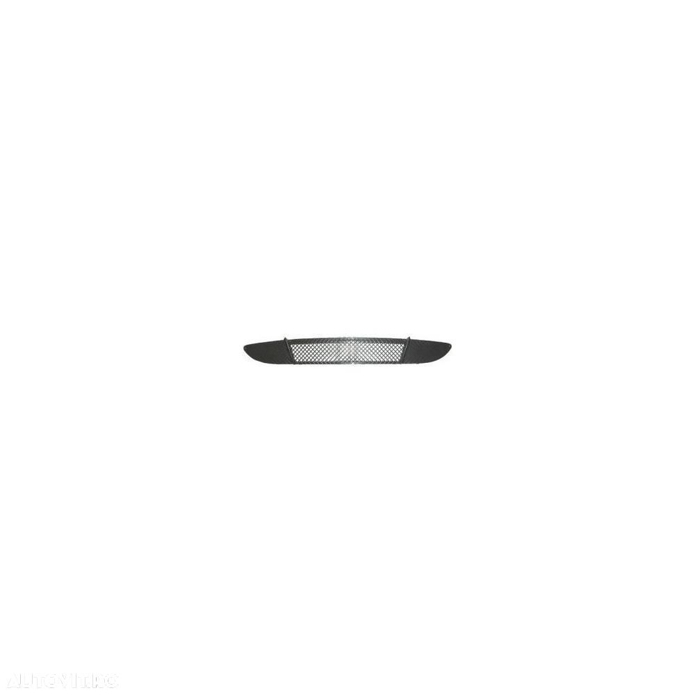 Grila bara Bmw Seria 1 (E81/E82/E87/E88) 09.2004-2007, Fata, Grilaj semideschis, negru, 51117131690 - 1