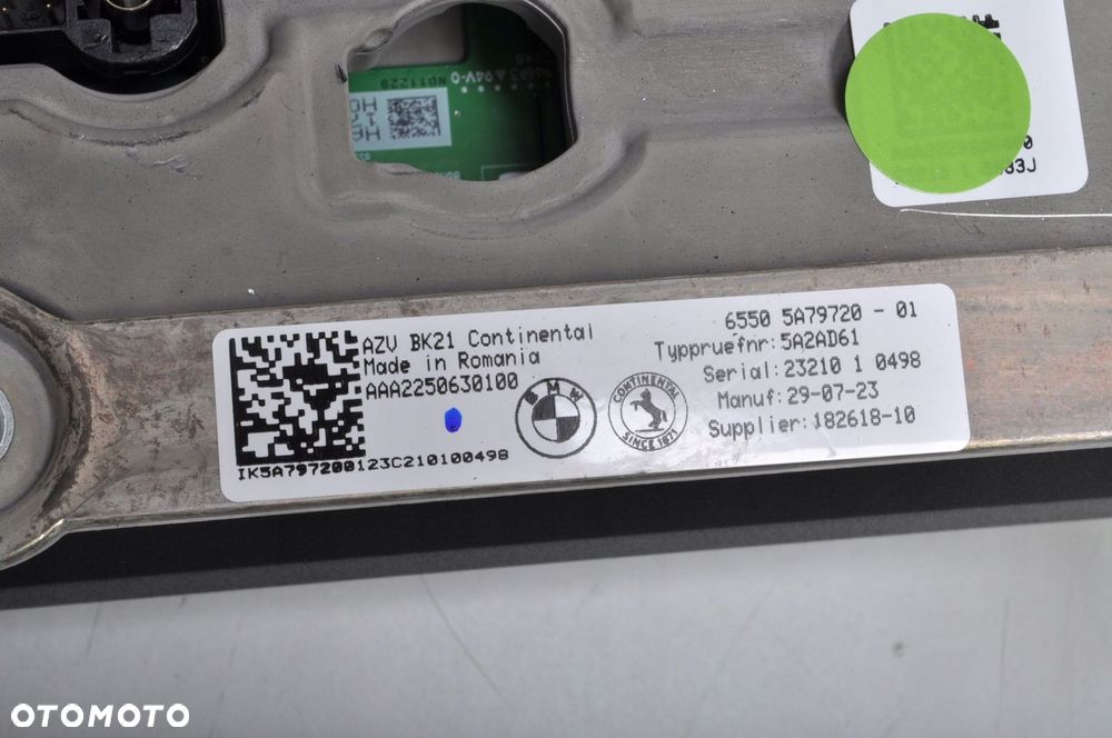 BMW 3 G20 WYŚWIETLACZ  5A79720  5A2AD61 - 12