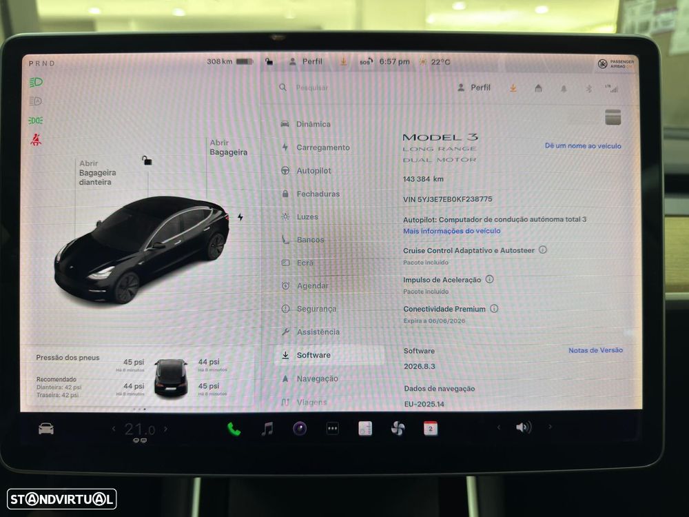 Tesla Model 3 Long Range Tração Integral - 25