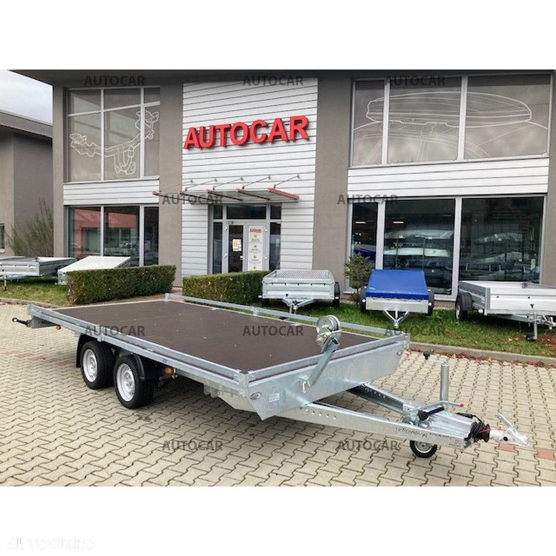 Autocar Remorca cu doua axe, sistem de franare , universala ATLAS 5,0m 3,5t - 6