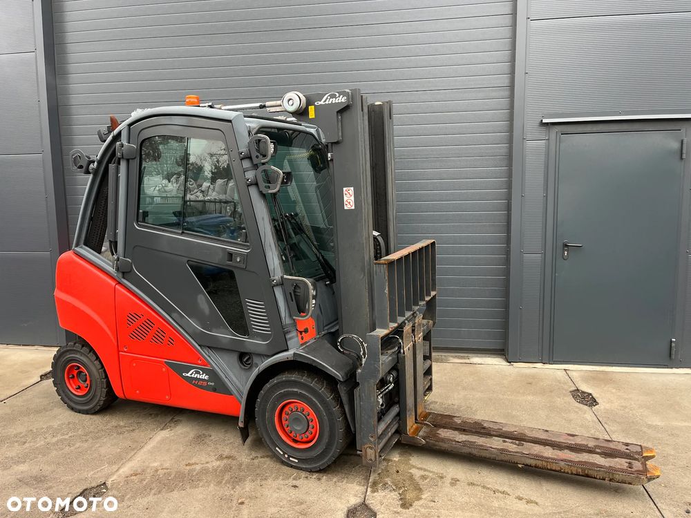 Linde H20D/600 DIESEL Triplex widły teleskopowe Klima Pozycjoner - 1