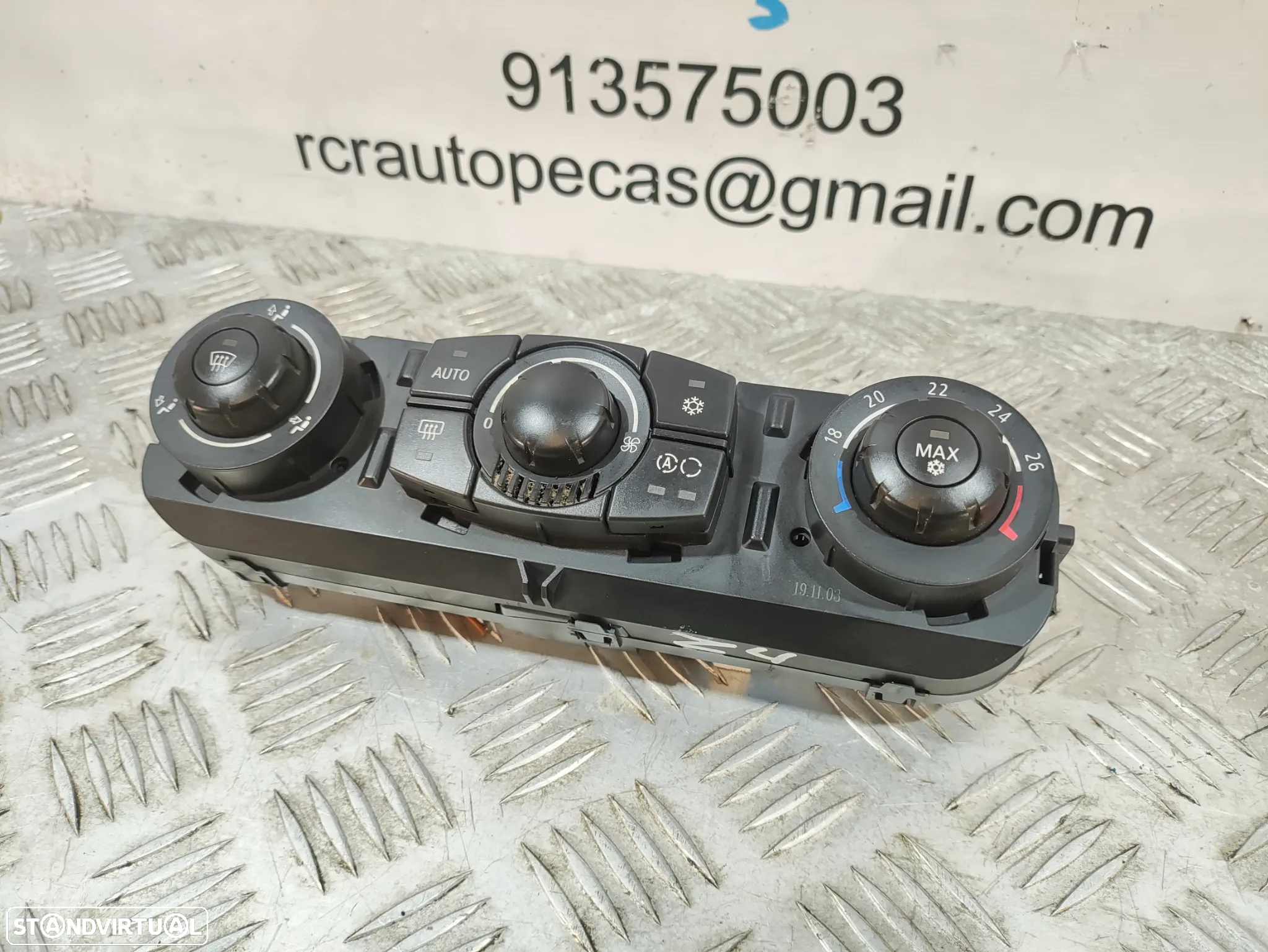 DISPLAY SOFAGEM COMANDO CHAUFFAGE CLIMATRONIC BMW Z4 E85 ROADSTER CABRIO 6936895 - 3