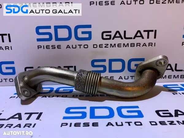 Teava Conducta Racord EGR Racitor Gaze Skoda Octavia 1 1.9TDI ASZ 2001 - 2011 Cod 038131521AD [D0525] - 1