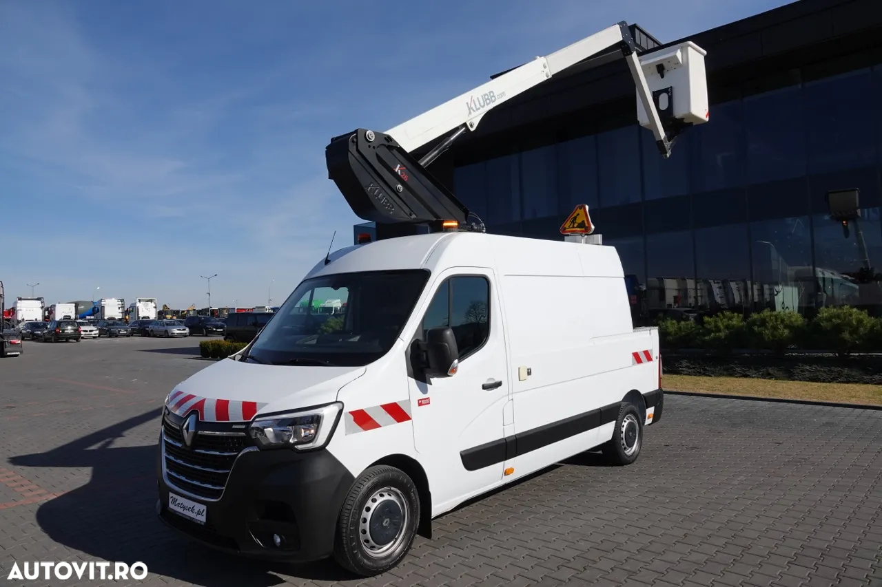 Renault MASTER / BASKET LIFT - 10 metri / 2021 / TABLA + LIFT / DUPA CONTRACTUL DE SERVICE / - 6