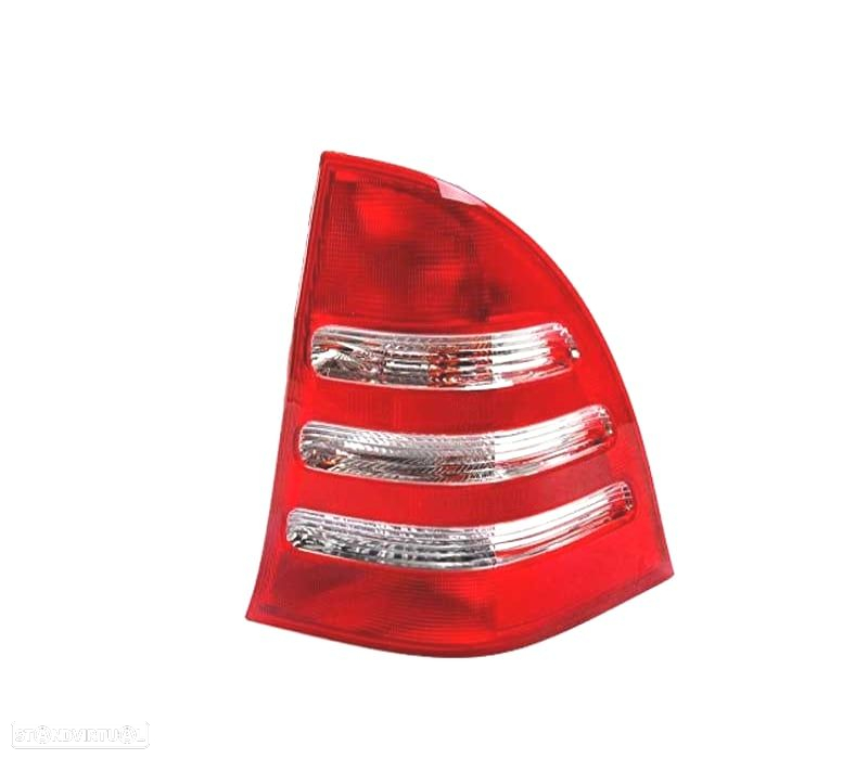 FAROLIN DIREITO PARA MERCEDES CLASSE C W203 ESTATE 00-07 BRANCO VERMELHO - 2