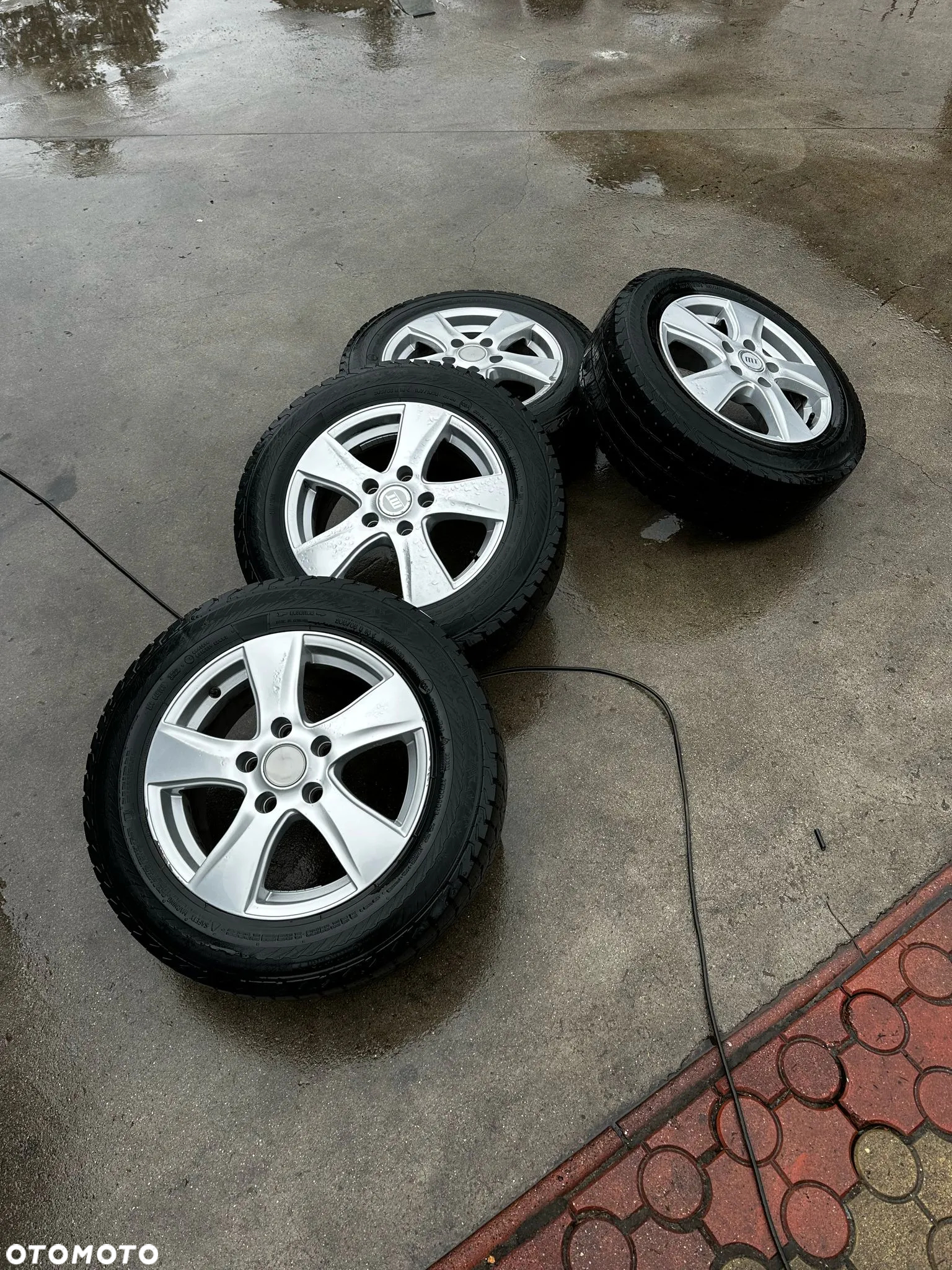 Koła Zimowe Felgi Aluminiowe VW T6 T5 205/65 R16C Opony Continental 2022r - 12