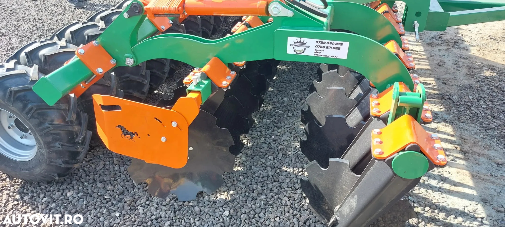 Terraking TerraDisc cu tavalug CAUCIUC - 12