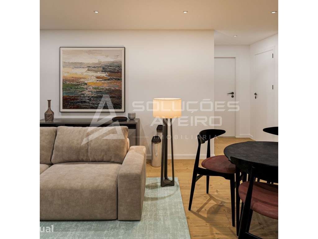 Apartamento T1 novo com excelentes acabamentos e vista Ria - Grande imagem: 5/10