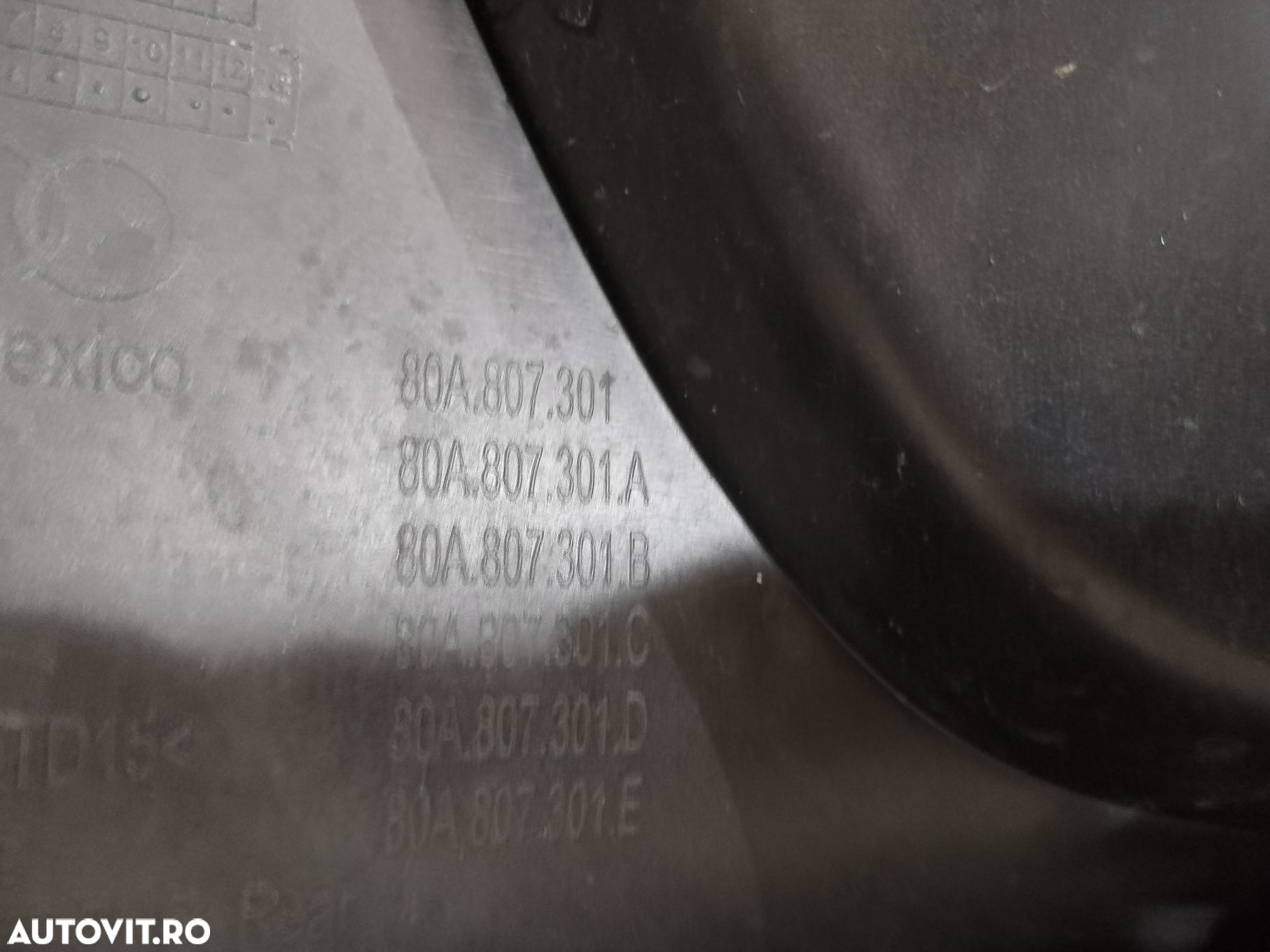 Bara spate Audi Q5  , 2017, 2018, 2019, 2020,  cod origine OE 80A807511 - 11