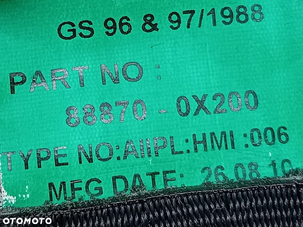 ZESTAW PODUSZEK AIRBAG, PASY PRZÓD, SENSOR HYUNDAI I10 I 88880-0X200 - 14