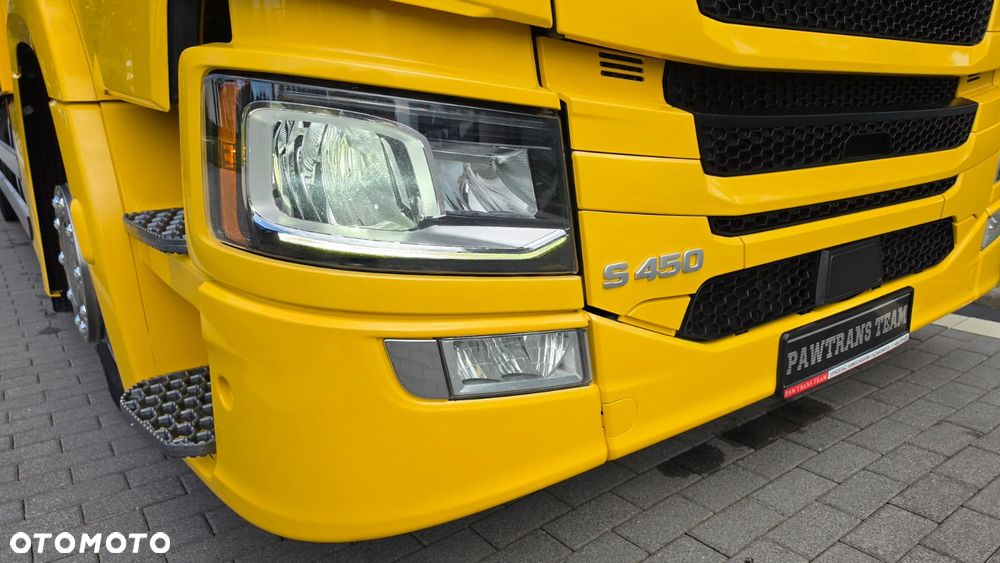 Scania ///S450///2019///RETARDER/// EURO6///FIRANKA///WECON///18 EUROPALET///7.70///KLIMATYZACJA POSTOJOWA///NAWIGACJA///TV/// WAGA///SKÓRY///STAN BARDZO DOBRY - 11