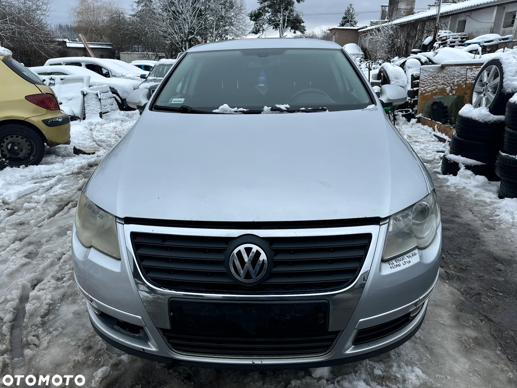 VW PASSAT B6 ZDERZAK PRZÓD PRZEDNI LA7W - 12