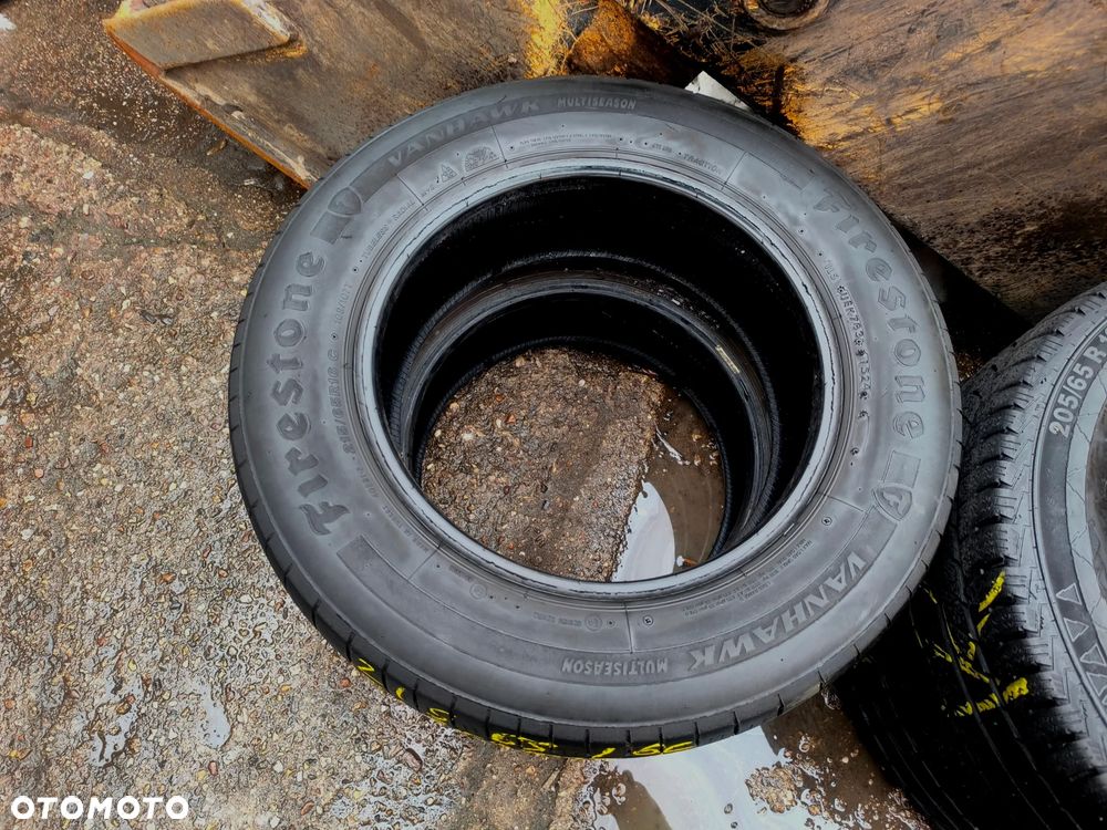 215/65R16C 16 C 109/107T 2x 2szt. Opony Całoroczne Wielosezonowe FIRESTONE VANHAWK MULTISEASON 5,5mm Legnica ALU-RAD 23r. 215/65 - 13