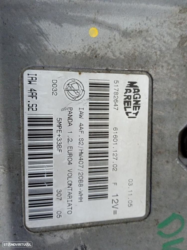 CENTRALINA MOTOR UCE FIAT PANDA 2006 -51782647 - 2