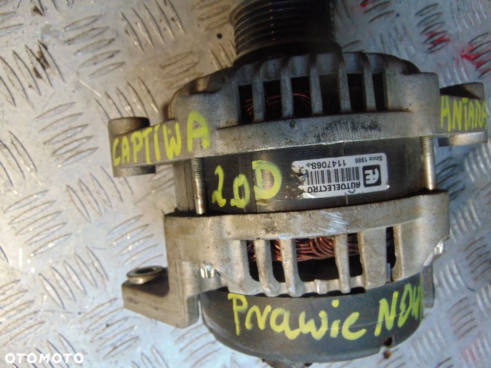 alternator opel antara 2,0 cdti