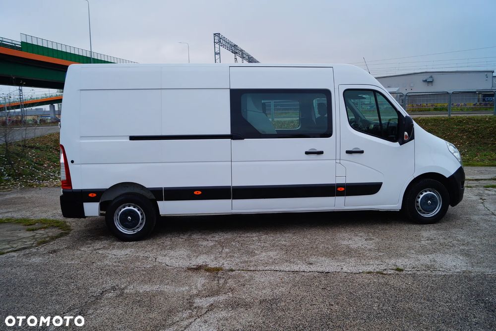 Renault MASTER 2.3DCI BRYGADÓWKA L3 H2 dubelkabina 6 osób - 7