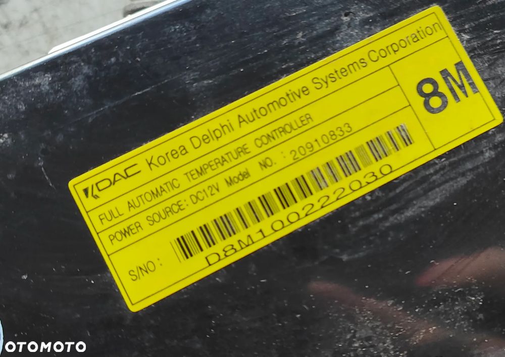 OPEL ANTARA 08r PANEL KLIMATYZACJI 20910833 - 2