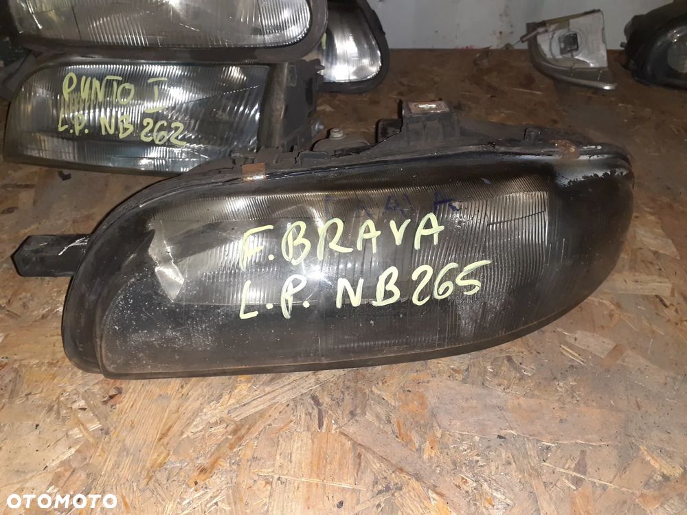 Reflektor LEWY LEWA LAMPA PRZÓD FIAT BRAVO BRAVA MAREA