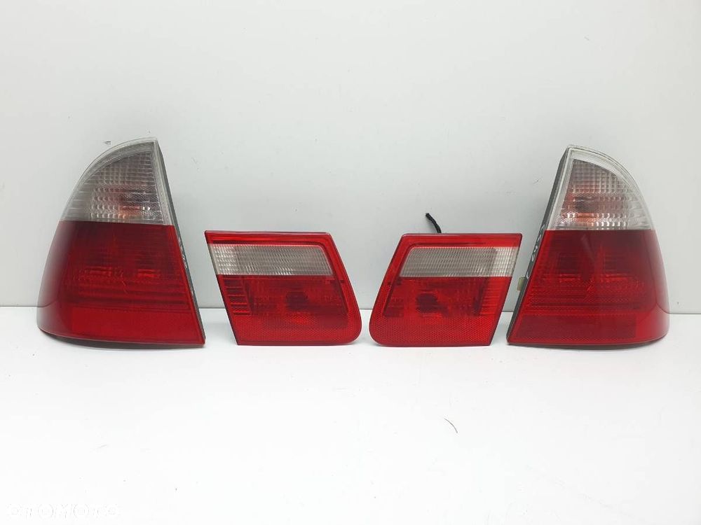 LAMPA TYŁ LEWA PRAWA KOMPLET BŁOTNIK KLAPA BMW E46 TOURING KOMBI 2001 EU - 1