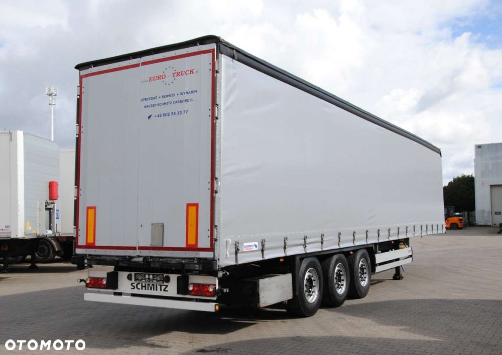 Schmitz Cargobull SCS kurtyna, podnoszona oś - 3