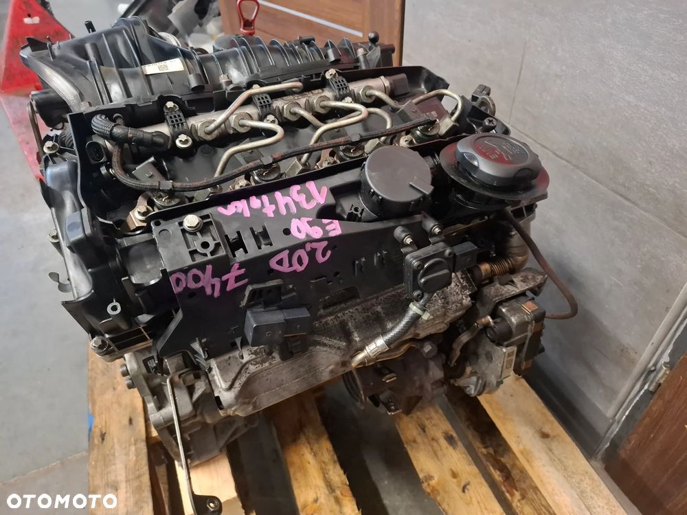 Silnik kompletny BMW E90 E91 2,0 D 143 km 105 kwpo przebiegu 134 tys nr N47D20C - 2