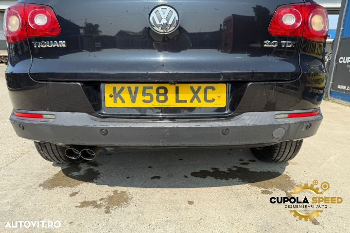 Bara spate culoare LC9X culoare LC9X Volkswagen VW Tiguan 1 5N [2007 - 1