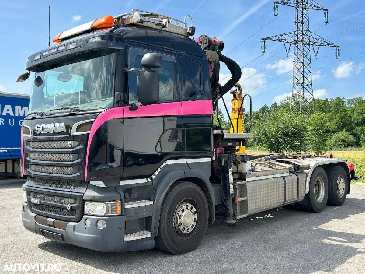 Scania R580, Epsilon, Abroll, Factura externa - 1
