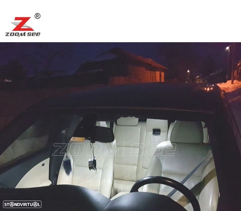 KIT COMPLETO DE 18 LÂMPADAS LED INTERIOR BMW SERIE 3 E46 COMPACTO 316TI 318TD 318TI 320TD 325TI 01- - 2