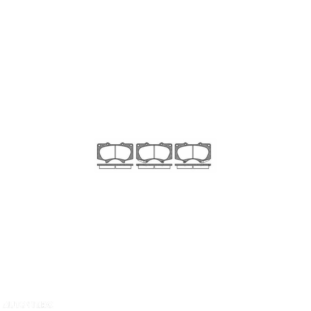 Placute frana fata Mitsubishi Pajero 4 (V8W, V9W), 11.2006-, marca SRLine S70-0263 - 1