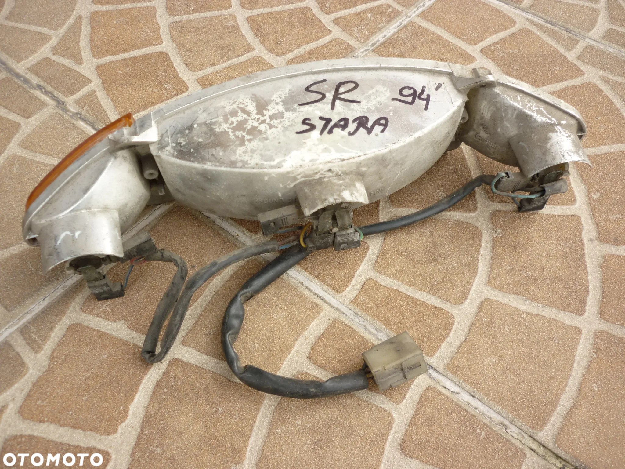 Błotnik lampa owiewka osłona licznik Aprilia SR 50, Rally - 38