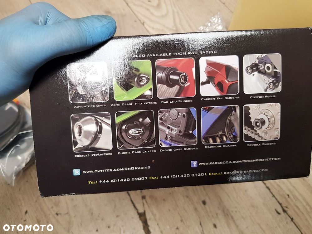 Uchwyt tablicy lampa R&G LP0150BK Honda CRF 250 Rally - 8