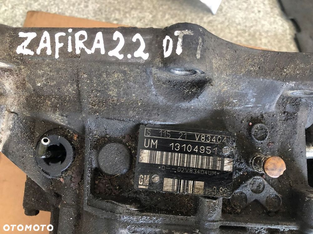 SKRZYNIA BIEGÓW OPEL ZAFIRA A 2.2 DTI 13104951 - 4
