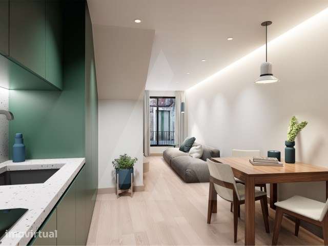 Apartamento T1 com terraço no centro da cidade de Aveiro - Grande imagem: 3/18