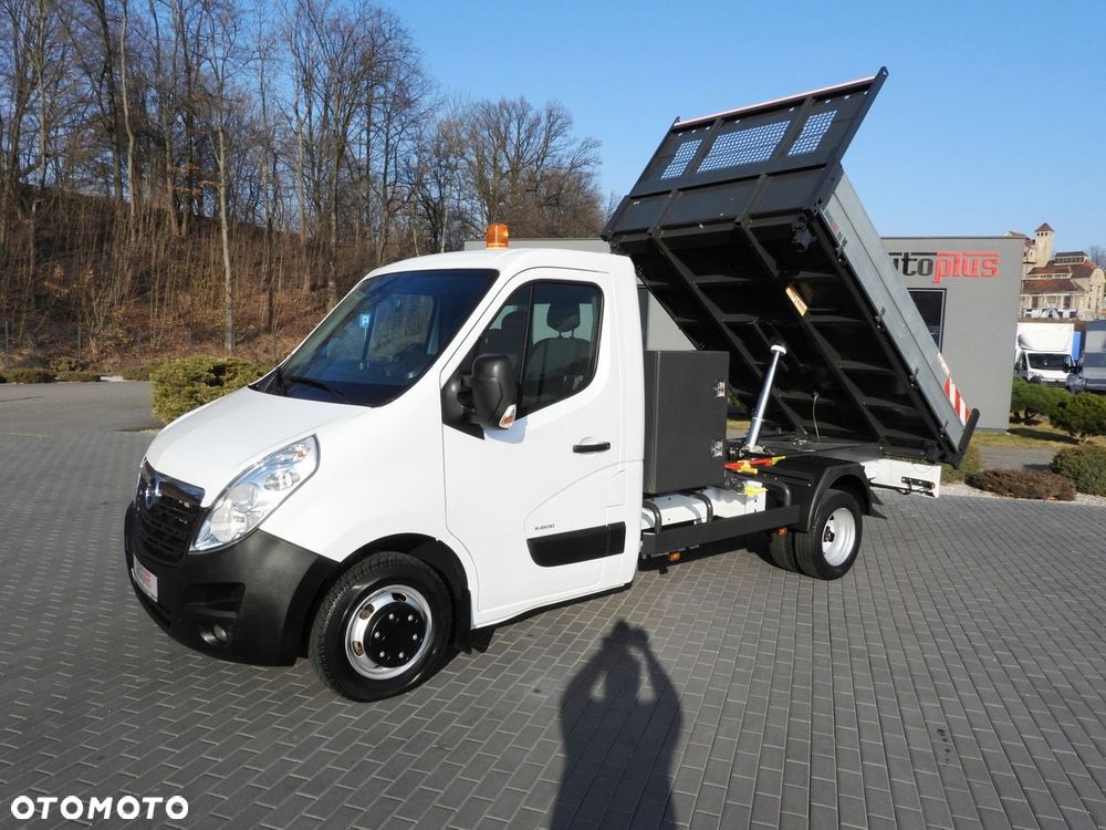 Opel MOVANO WYWROTKA TROJSTRONNA 3 MIEJSC BLIŹNIACZE KOŁA KLIMATYZACJA  130KM - 19