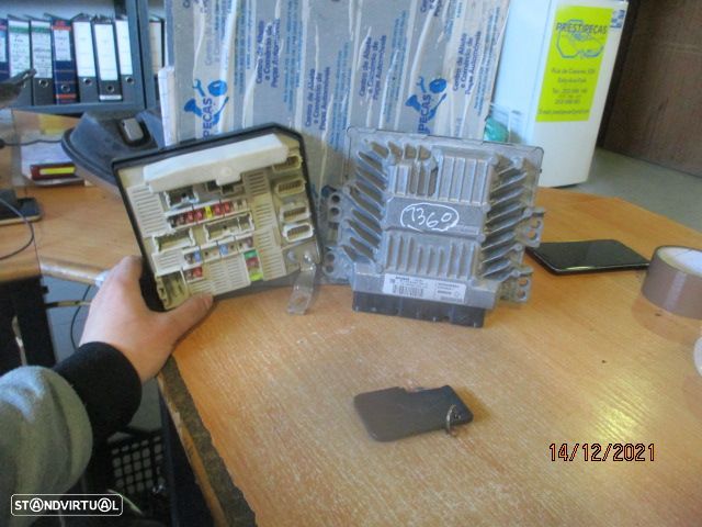 Centralina 8200565863 8200481866F RENAULT MEGANE 2 2008 1.5Dci SIEMENS - 1